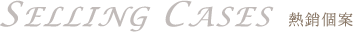 SELLING CASES 熱銷個案